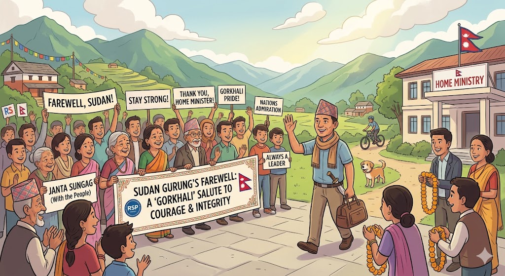 Sudan Gurung Resigns