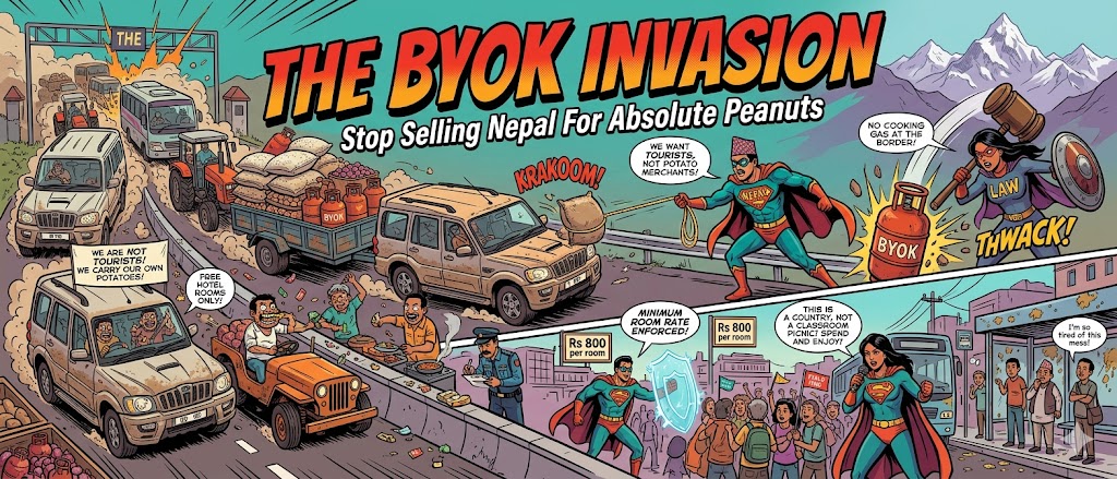 The BYOK Indian Tourist Invasion