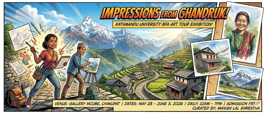Framing Ghandruk on Canvas