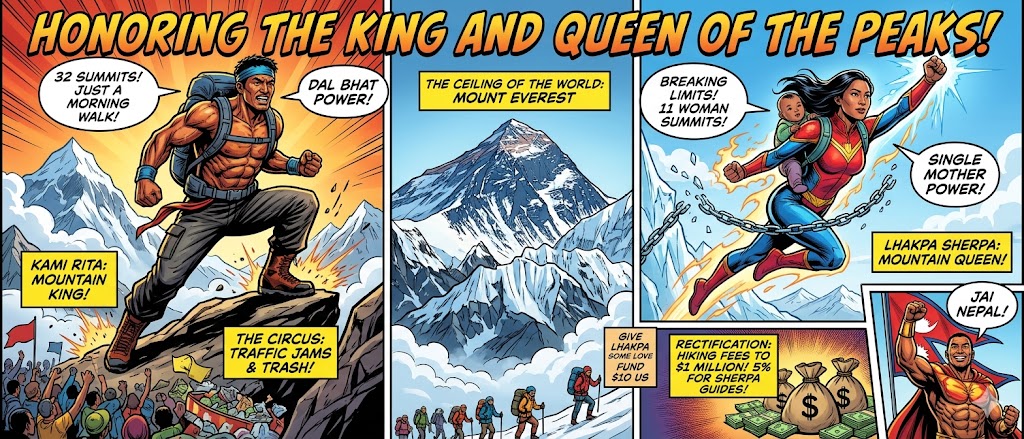 The Everest King and Queen