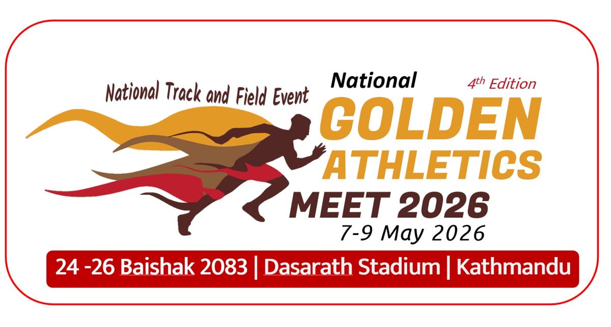 4th National Golden Athletics Meet 2026