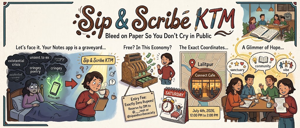 Sip & Scribe KTM
